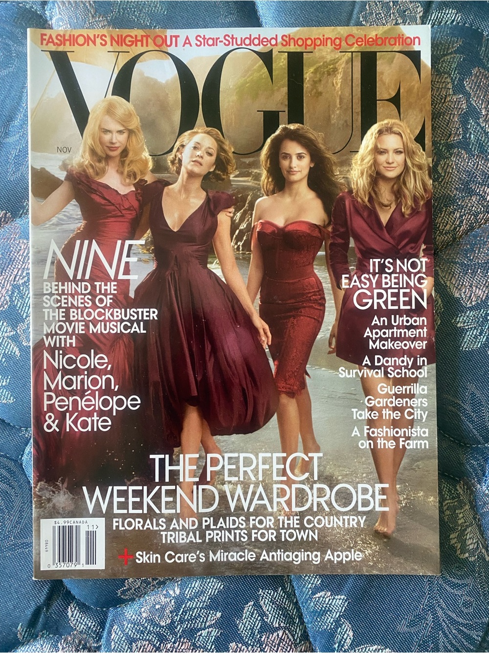 Vintage 2009 Vogue Magazine
